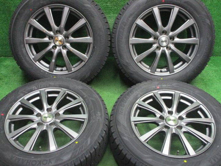 楽天市場】中古 ホイールタイヤ 4本セット 225/60R17 2022年製 中古 