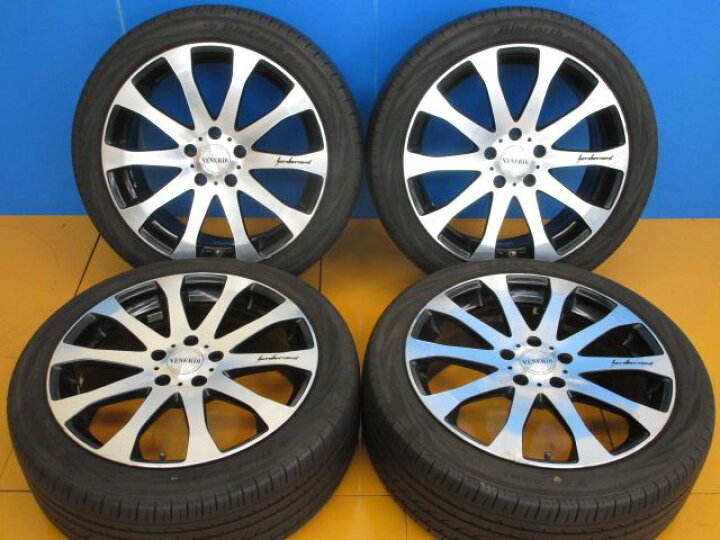 楽天市場】中古 ホイールタイヤ 4本セット 225/45R18社外 コスミック 