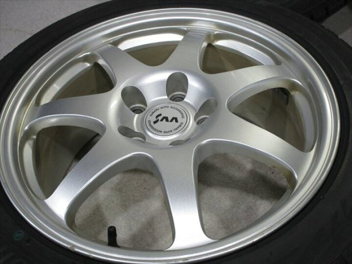 楽天市場】中古ホイールタイヤ 4本セット 215/50R17純正 スバル純正 