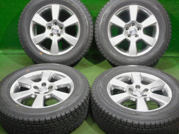 楽天市場】中古 ホイールタイヤ 4本セット 225/65R17 純正 トヨタ  