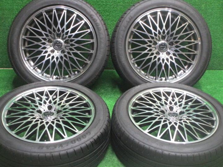 楽天市場】中古 ホイールタイヤ 4本セット 225/50R18 2019年製 8分山 