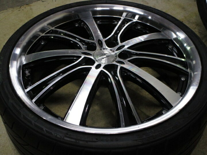 楽天市場】中古 ホイールタイヤ 4本セット 215/35R19 社外 アネーロ 