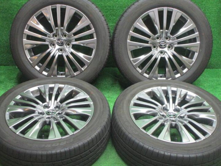 楽天市場】中古 ホイールタイヤ 4本セット 225/55R19 2020年製 8分山  