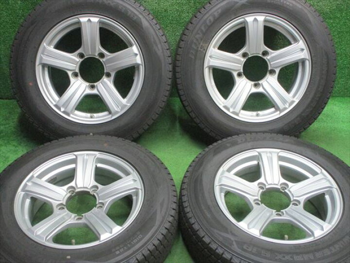 楽天市場】中古 ホイールタイヤ 4本セット 175/80R16 2021年製 7分山 