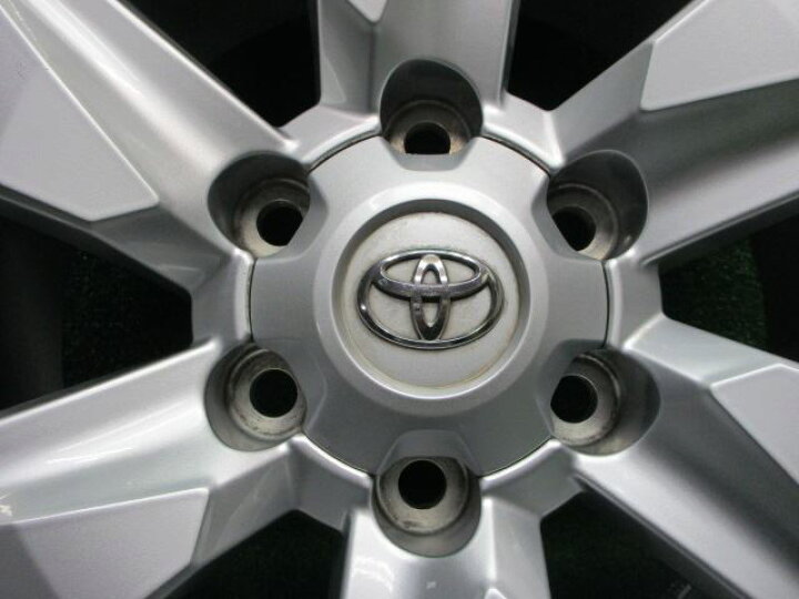楽天市場】中古ホイールタイヤ 4本セット 265/65R17純正 トヨタ 