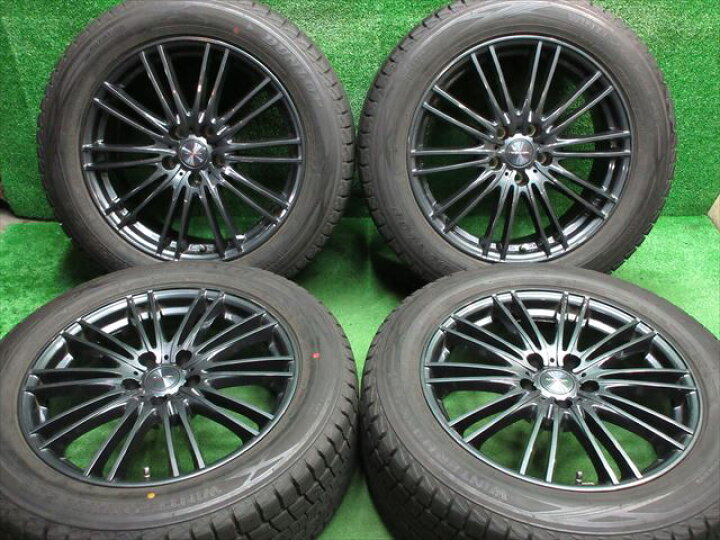 楽天市場】中古 ホイールタイヤ 4本セット 235/55R18 2016年製 8分山 