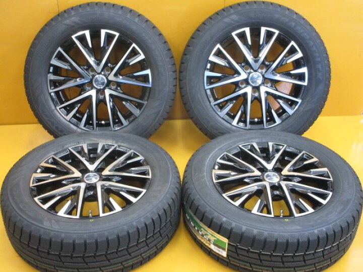 楽天市場】未使用 ホイールタイヤ 4本セット 215/60R16 社外 共豊  
