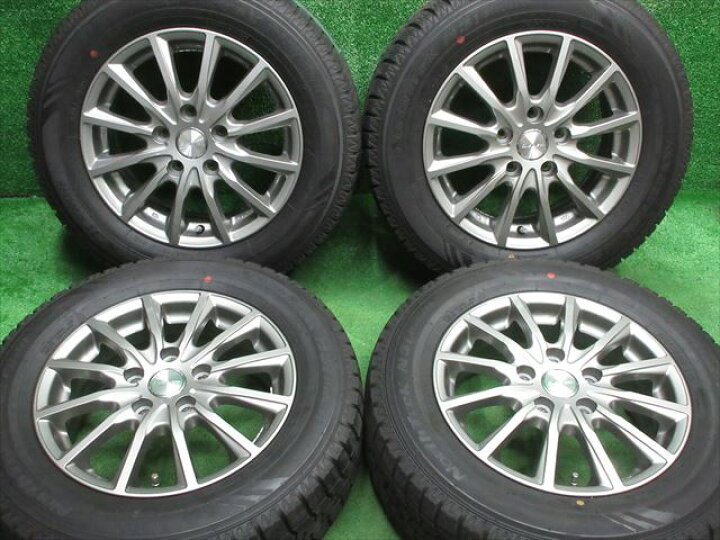 楽天市場】中古 ホイールタイヤ 4本セット 195/65R15 2019年製 8分山 