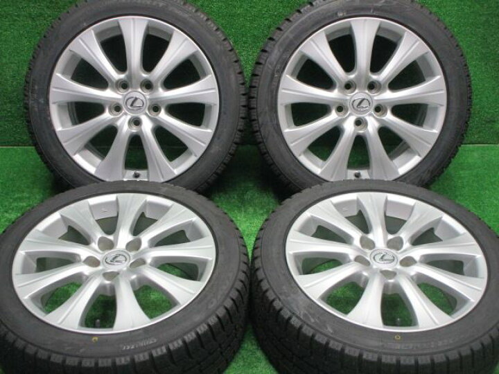 楽天市場】中古ホイールタイヤ 4本セット 225/45R17純正 レクサス GS 