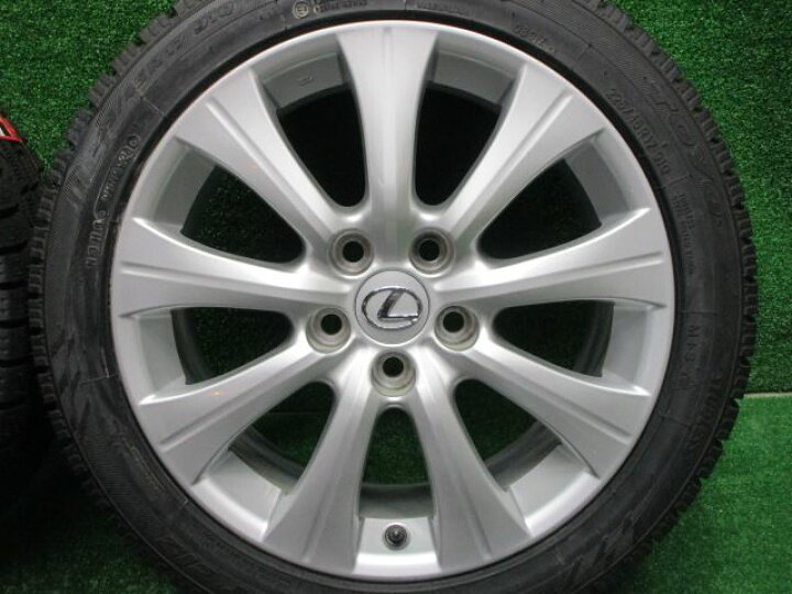 楽天市場】中古ホイールタイヤ 4本セット 225/45R17純正 レクサス GS 