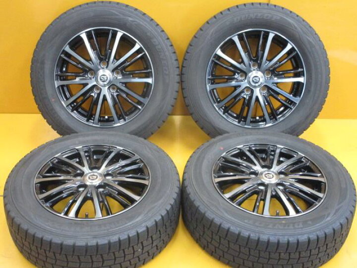 楽天市場】中古ホイールタイヤ 4本セット 195/65R15社外 GYLE 15x6J+53  