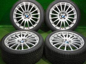 【ホイールのみ出荷可 在庫特価品】 中古 ホイール タイヤ 4本セット 245/40R19 2019年製 8分山程度 中古社外 カールソン 1/16 RSR GT 19x8J+45 5H112 中古 ラジアル タイヤ コンチネンタル エクストリームコンタクト DWS06