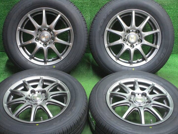 楽天市場】中古 ホイールタイヤ 4本セット 195/65R15 2023年製 中古 