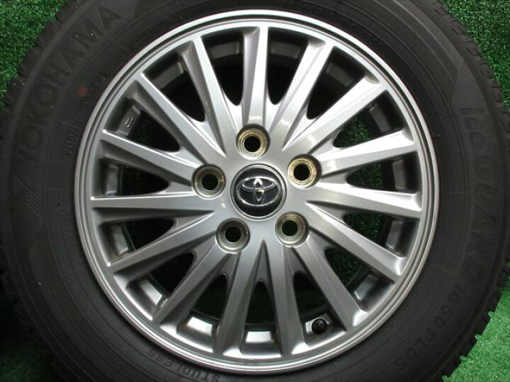 楽天市場】中古 ホイールタイヤ 4本セット 195/65R15 2018年製 8分山  