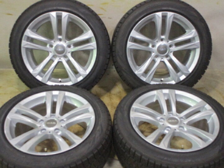 楽天市場】未使用ホイールタイヤ 4本セット 225/50R17社外 MAK ビマー 