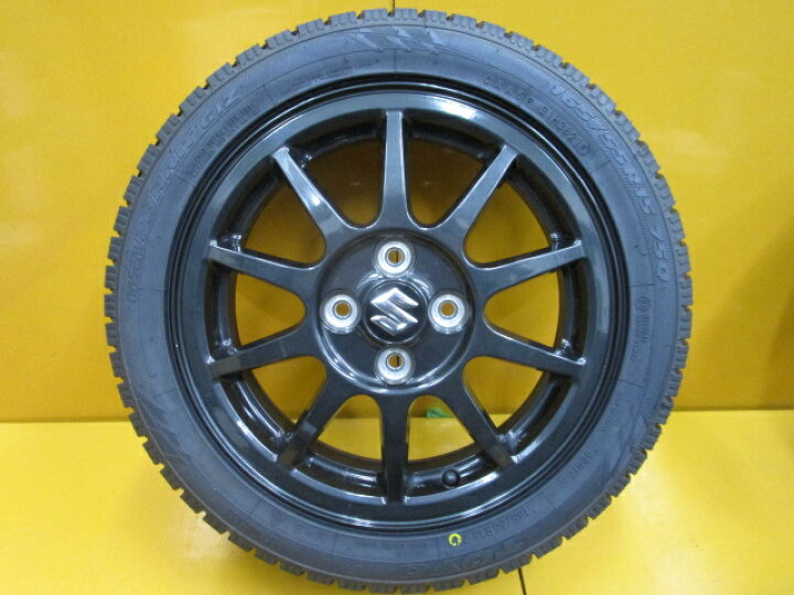 楽天市場】中古 ホイールタイヤ 4本セット 165/55R15 純正 スズキ  