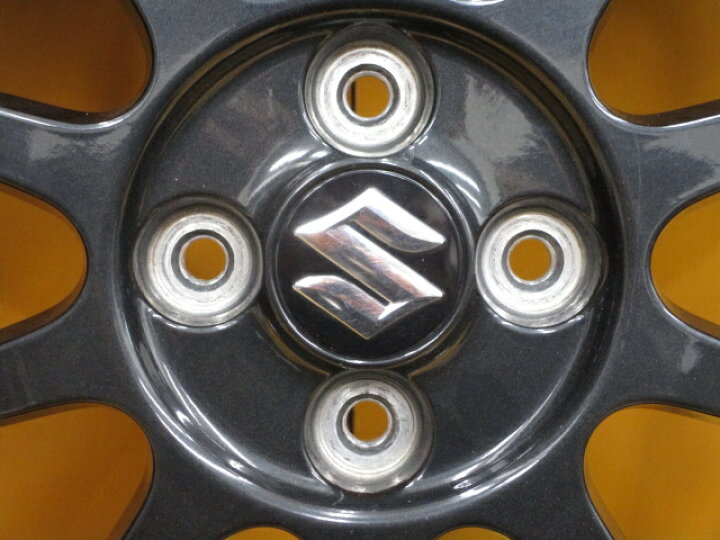 楽天市場】中古 ホイールタイヤ 4本セット 165/55R15 純正 スズキ 