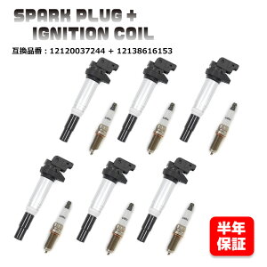 BMW E89 Z4 35i 35is �C���W�E�� �X�p�[�N�v���O & �����C�O�j�b�V�����R�C�� 6�Z�b�g �v���O 12120037244 �R�C�� 12138616153