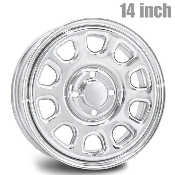 楽天市場】デイトナ 14インチ ホイール 14×5.0J +42 4H PCD100 CB68 