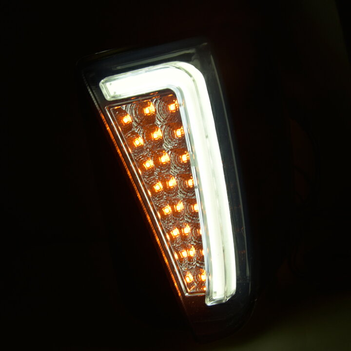 楽天市場】ZVW30 プリウス 後期 ファイバー デイライト 付き LED 