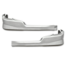 200系 ハイエース 3型 標準 フロント リップ スポイラー オプションタイプ 2分割 塗装品 1E7 シルバーマイカM トヨタ 外装 ナロー エアロ カスタムパーツ 塗装済み