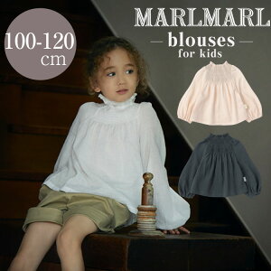 }[}[ uEX gbvX MARLMARL blouses V[O 100-120cm \ g v[g LbY ̎q H ~ bsO v[g
