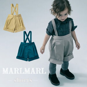 �}�[���}�[�� �V���[�c �j�̎q �n�[�t�p���c 2way MARLMARL shorts �p���c �T�X�y���_�[�t�� �x�r�[�� ���̎q ���j�Z�b�N�X 0�΂���6�΂܂� �����g���� �o�Y�j�� usuki kurumizome asagi �v���[���g
