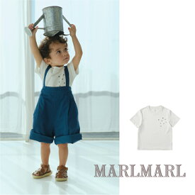 マールマール MARLMARL ティーシャツ マール T-shirts M-A-R-L 80 100 120 キッズ Tシャツ 誕生日 プレゼント ギフトラッピング プチギフト ユニセックス 2024SS