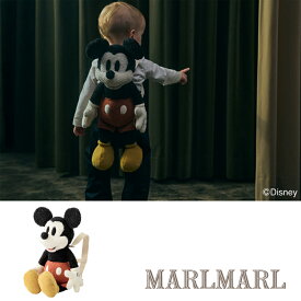 マールマール BFF+ ミッキー ぬいぐるみ リュック Mickey ディズニー ファーストトイ 転倒防止 クッション お出かけ 赤ちゃん ベビー キッズ 男の子 女の子 出産祝い ギフト プレゼント ラッピング MARLMARL