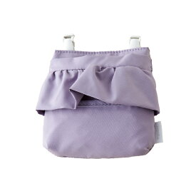 移動 ポケット 女の子 リップ フリル おしゃれ 通園 通学 小学校 保育園 幼稚園 クリップ留め マルチポケット ポケットポーチ 学校 ガーリー ガールズ 子供 キッズ バッグ 撥水 スクールグッズ emoka