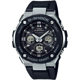 【国内正規品】【カシオ】カシオ ジーショック CASIO G-SHOCK G-STEEL ソーラー電波時計 GST-W300-1AJF メンズ 樹脂ベルト