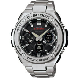 【国内正規品】【カシオ】カシオ ジーショック CASIO G-SHOCK G-STEEL GST-W110D-1AJF タフ・ソーラー電波時計 メンズ メタルバンド