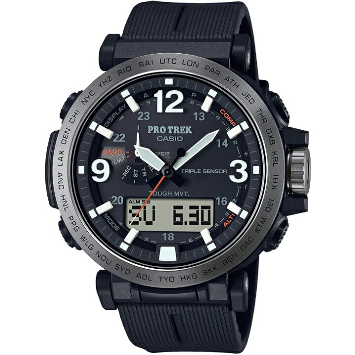 楽天市場】【国内正規品】[カシオ] キャンプ用腕時計 CASIO PROTREK 