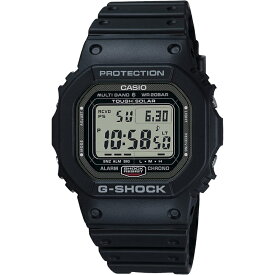 【国内正規品】[カシオ] 腕時計 CASIO G-SHOCK カシオ ジーショック 電波ソーラー メタルケース スクリューバック スーパーイルミネータータイプ(高輝度なLEDライト) GW-5000U-1JF メンズ ブラック