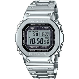 【国内正規品】[カシオ] 腕時計 CASIO G-SHOCK カシオ ジーショック Bluetooth 搭載 フルメタル 電波ソーラー GMW-B5000D-1JF メンズ シルバー