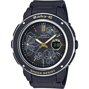 �y�������K�i�z[�J�V�I] �r���v CASIO Baby-G �J�V�I �x�r�[�W�[ Floral Dial Series BGA-150FL-1AJF ���f�B�[�X �u���b�N