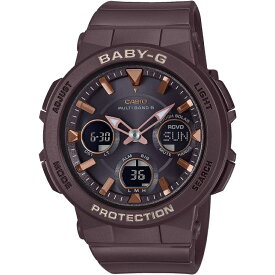 【国内正規品】[カシオ] 腕時計 CASIO Baby-G カシオ ベビージー 電波ソーラー BGA-2510-5AJF レディース ブラウン
