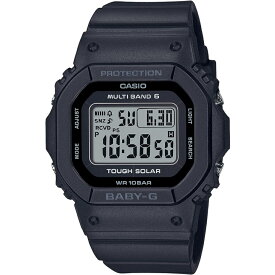 【国内正規品】[カシオ] 腕時計 CASIO Baby-G カシオ ベビージー 電波ソーラー BGD-5650-1JF レディース ブラック