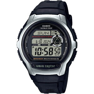 yKiz[JVI] rv CASIO WAVE CEPTOR JVI EF[uZv^[ dgv X[p[C~l[^[^Cv(PxLEDCg) WV-M60R-1AJF Y ubN