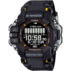 【国内正規品】 腕時計CASIO G-SHOCK カシオ ジーショック RANGMAN 【国内正規品】 GPS 心拍計 Bluetooth搭載 バイオマスプラスチック採用 GPR-H1000-1JR メンズ ブラック
