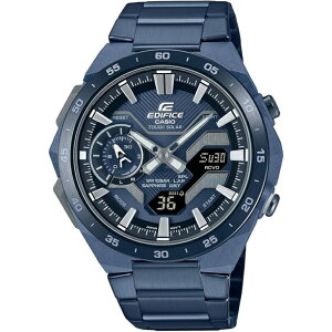 【国内正規品】 CASIO EDIFICE カシオ エディフィス COOL BLUE EDITION WINDFLOW Bluetooth搭載 タフソーラー サファイアガラス ECB-2200YCB-2AJF メンズ ブルー