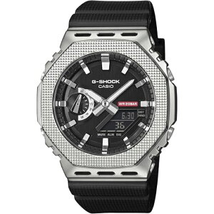 �y�������K�i�zCASIO G-SHOCK �J�V�I �W�[�V���b�N ���^���J�o�[�h ���z���f�ލ̗p GM-2100M-1AF �����Y �V���o�[
