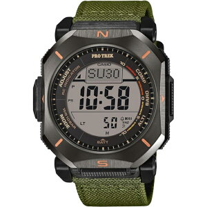 �y�������K�i�zCASIO PROTREK �J�V�I �v���g���b�N �uClimber Line�v �d�g�\�[���[ PRW-69YB-3JF �����Y �J�[�L
