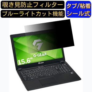 �y�|�C���g2�{�zTSUKUMO G-GEAR note N1571K�V���[�Y 15.6�C���` 16:9 �Ή� �̂������h�~ �t�B���^�[ �v���C�o�V�[�t�B���^�[ �p�\�R��PC �m�[�g�u�b�N�^ �t���ی�t�B���� �u���[���C�g�J�b�g ���˖h