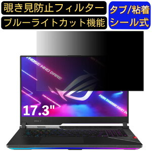 y|Cg2{zASUS ROG Strix G17 G713IM 17.3C` 16:9 Ή ̂h~tB^[ vCoV[tB^[ p\RPC j^[ tیtB u[CgJbg ˖h~ p\R ZL