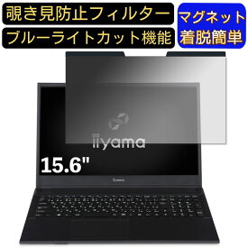 【ポイント2倍】iiyama SOLUTION-15FH043-C-UCZS 15.6インチ 16:9 対応 マグネット式　覗き見防止フィルター　プライバシーフィルター ブルーライトカット パソコン PC 液晶保護フィルム 両面使用可能 反射防止 着脱簡単 保護シート