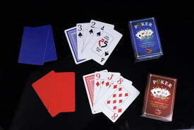 【アミューズメントバーディーラー専用】 トランプ プラスチック ポーカー ポーカートランプ pvc カード ポーカー用 プラスチックトランプ プラスチックカード テキサスポーカー トランプゲーム カジノ バー ゲーム カードゲーム ブルー レッド 赤 青 防水 高級