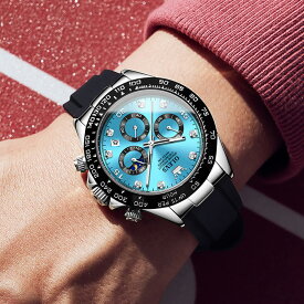 送料無料 OLEVS 時計 メンズ 腕時計 見やすい スポーツ 人気 ファッション ブランド 日本-クォーツ ストップウォッチ 24時間 日付 防水
