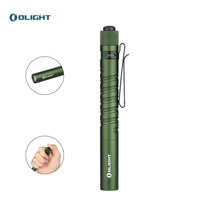 OLIGHT(オーライト) I3T PLUS ペンライト ハンディライト EDC懐中電灯 ledライト 250ルーメン IPX8防 水 テールスイッチ式 軽量 コンパクト 単4乾電池(AAA) 防災 夜散歩 アウトドア 緊急用 Olight Direct OLIGHT(オーライト) i3T EOS ブラック 電池式懐中電灯