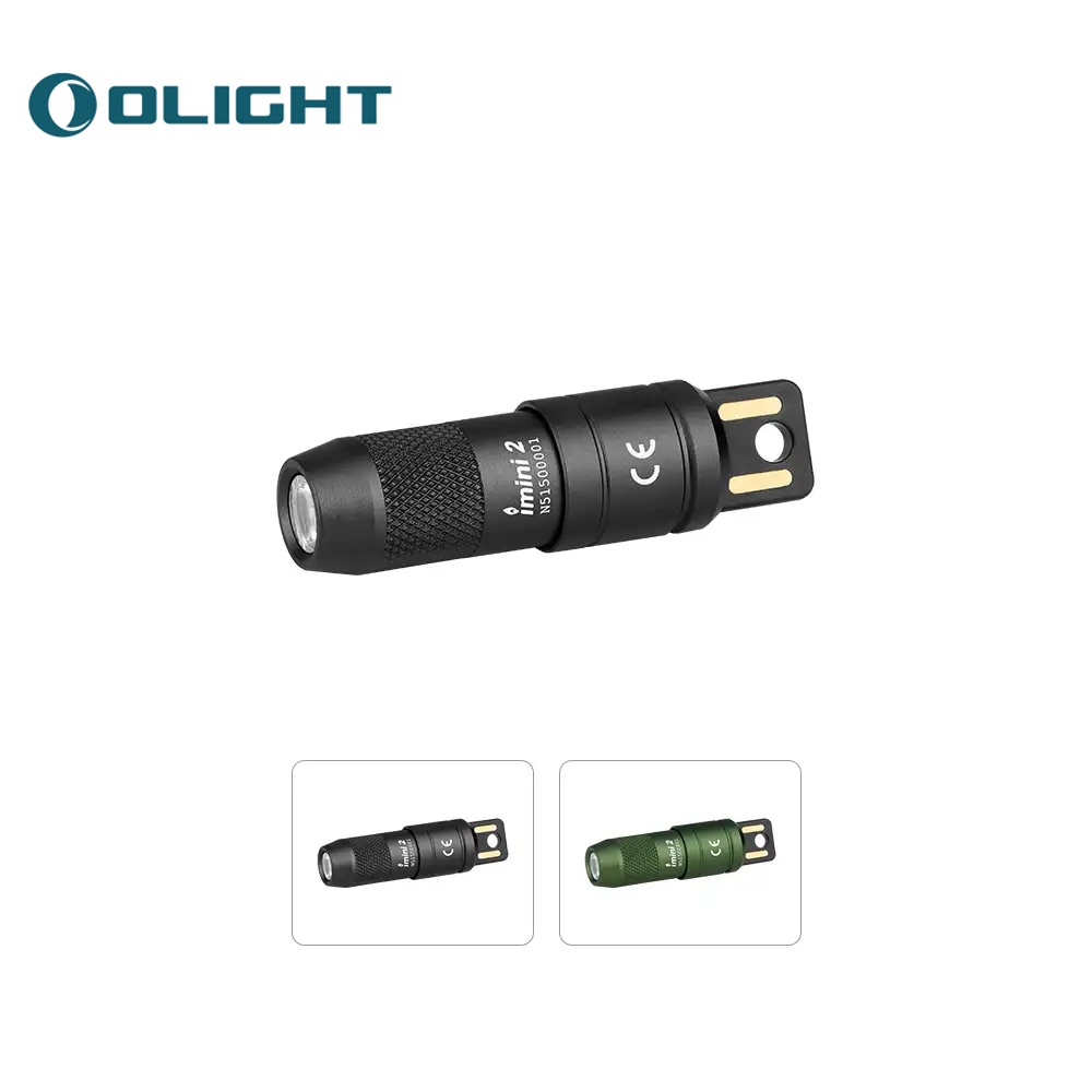 OLIGHT(オーライト)imini2 懐中電灯 ハンディライト キーホルダーライト 50ルーメン USB充電式 一瞬で点灯 マグネット式 小型 軽量 緊急用 強力 防災 夜道